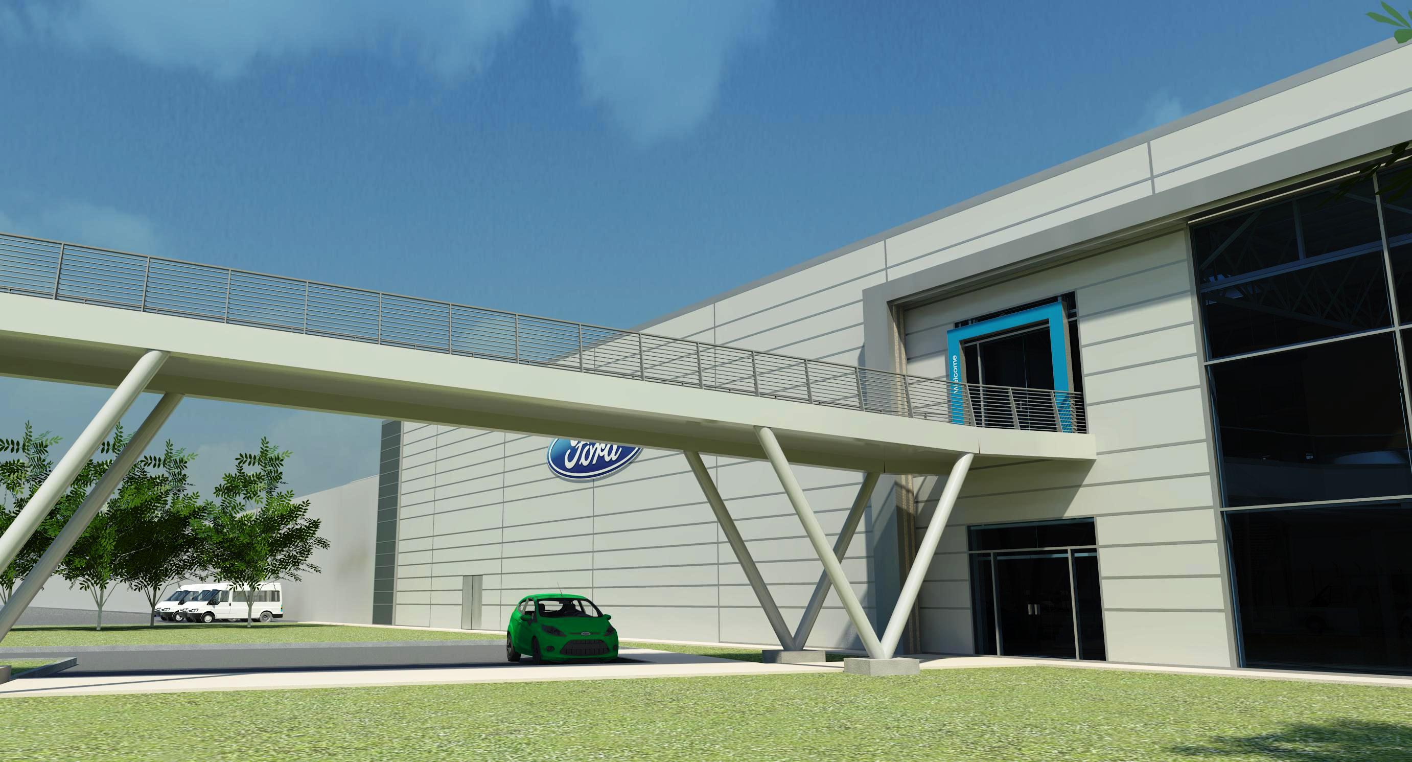 Ford's new technical training centre in  Daventry