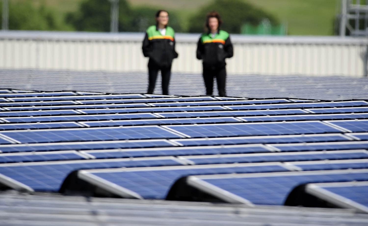 11,500 solar panels at MINI Plant Oxford