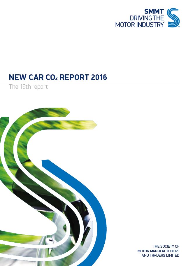 New car CO2 report 2016