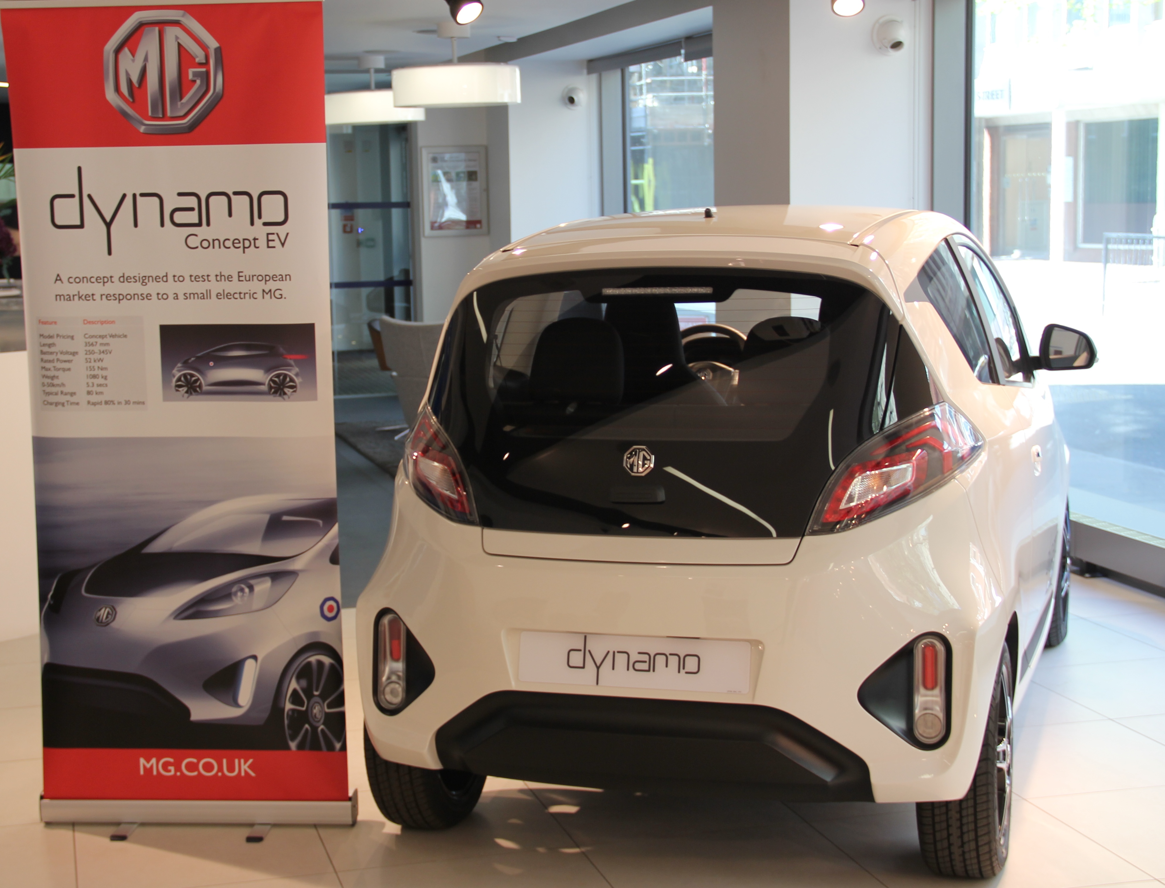 MG Dynamo EV concept launched